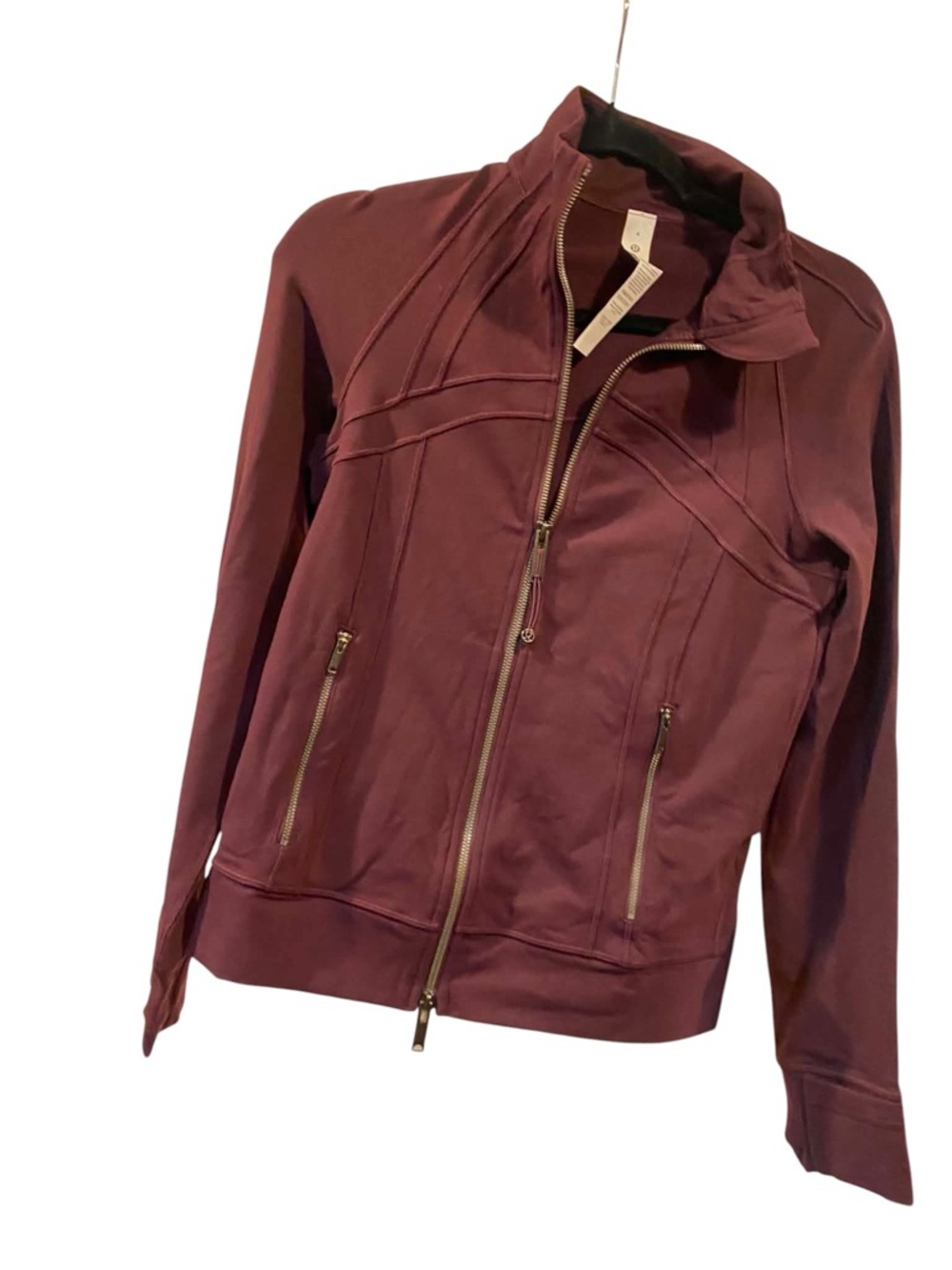 NWT Lululemon define track jacket BLACK PLUM Size 4